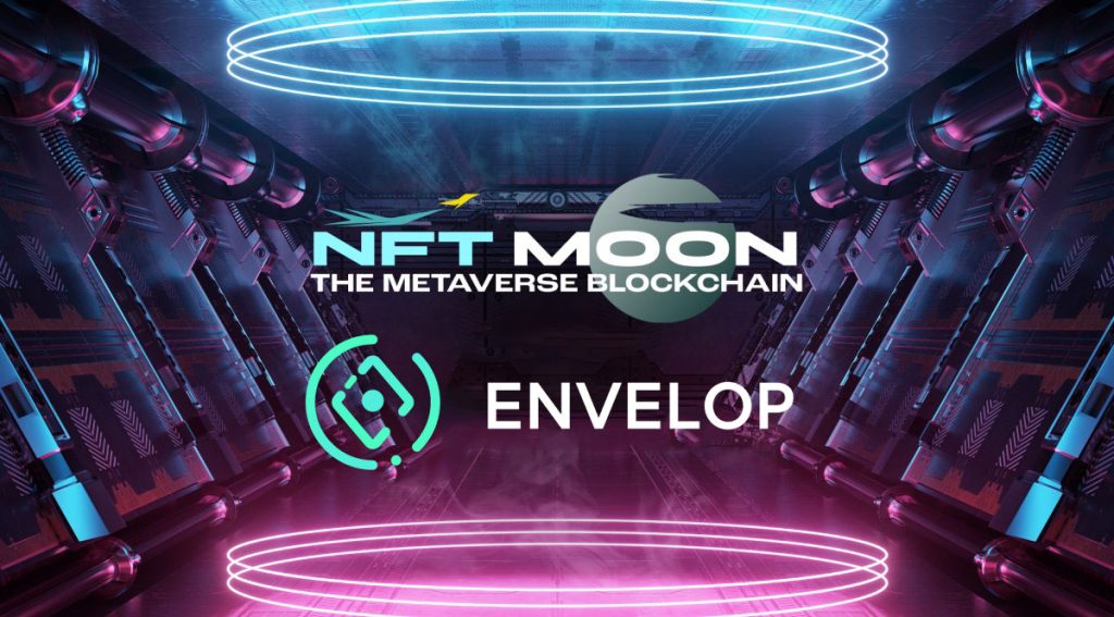 NFT Moon Metaverse meet online with Envelop